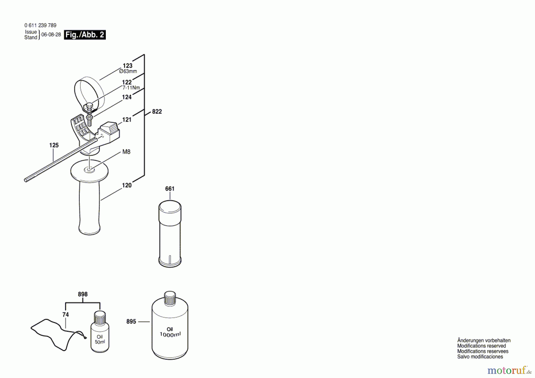  Bosch Werkzeug Bohrhammer H 28-C Seite 2