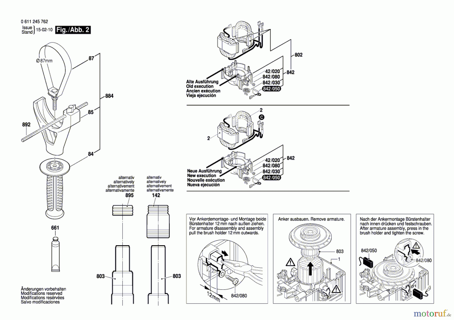  Bosch Werkzeug Bohrhammer 390 Seite 2