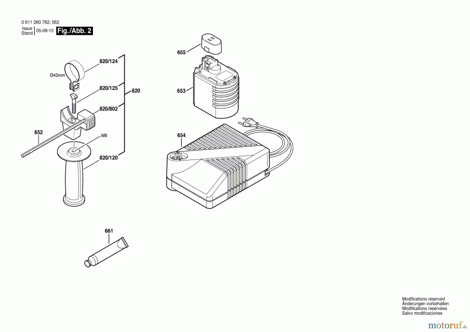  Bosch Akku Werkzeug Gw-Akku-Bohrhammer BTI-BH 24 VE Seite 2