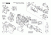 Bosch Gw-Akku-Bohrhammer GBH 24 VF Spareparts Seite 1