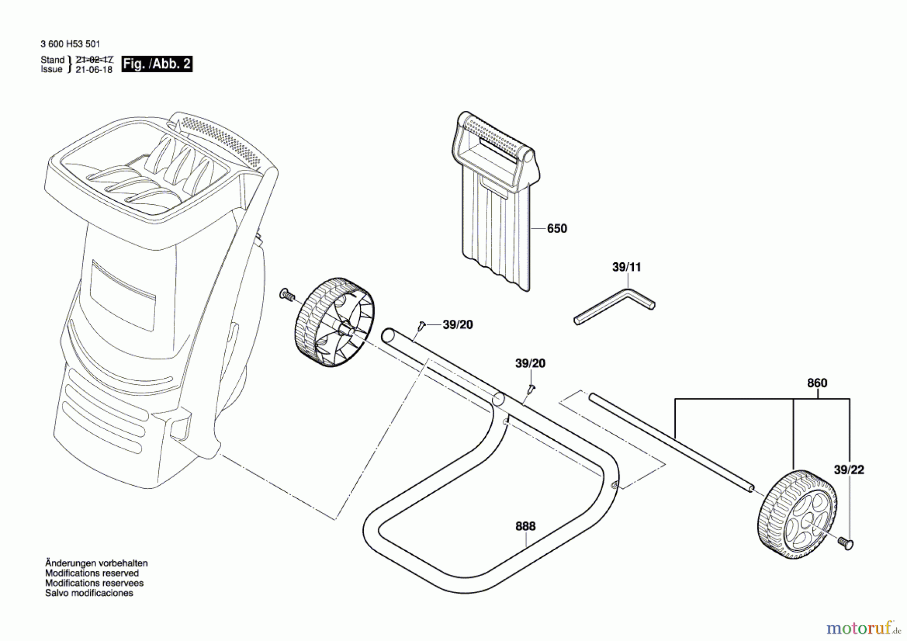  Bosch Gartengeräte Häcksler AXT RAPID 2200 Seite 2