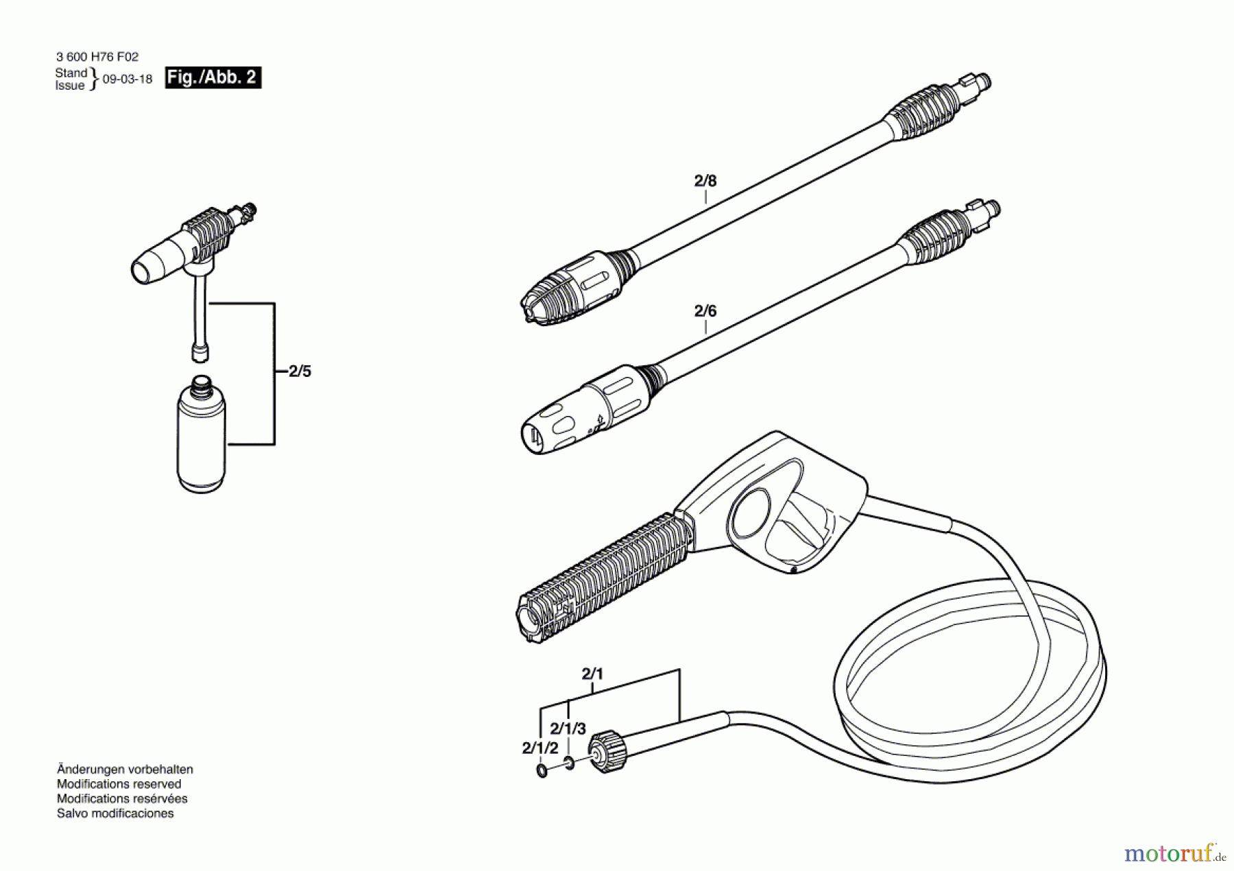  Bosch Wassertechnik Hochdruckreiniger AQUATAK 1200 PLUS Seite 2