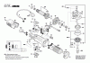 Bosch Winkelschleifer EWS 7-115 BASIC Spareparts Seite 1