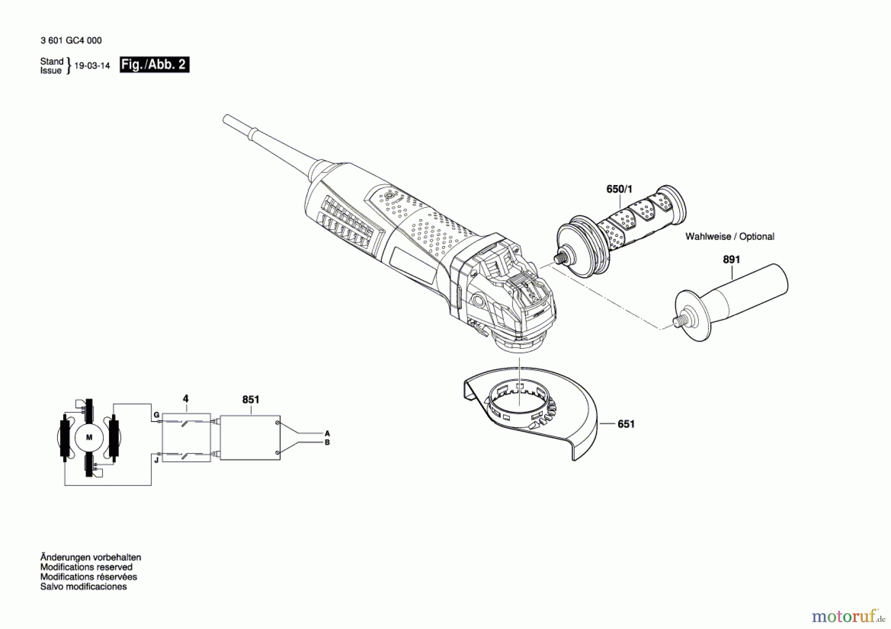  Bosch Werkzeug Winkelschleifer GWX 17-125 S Seite 2