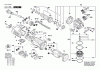 Bosch Winkelschleifer GWX 17-150 Spareparts Seite 1