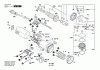 Bosch Winkelschleifer GWS 1100 Spareparts Seite 1