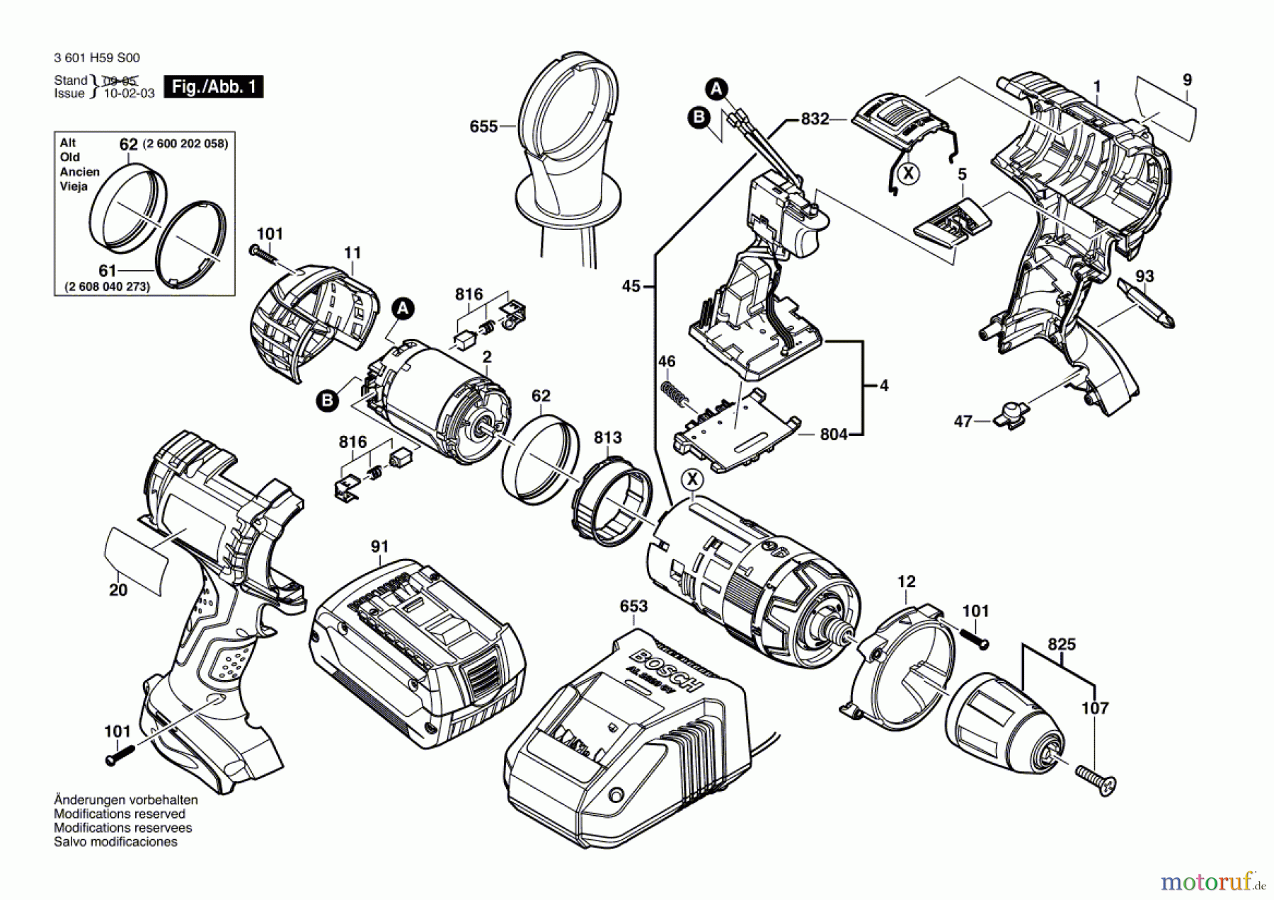  Bosch Akku Werkzeug Akku-Schlagbohrschrauber GSB 18 VE-2LI Seite 1