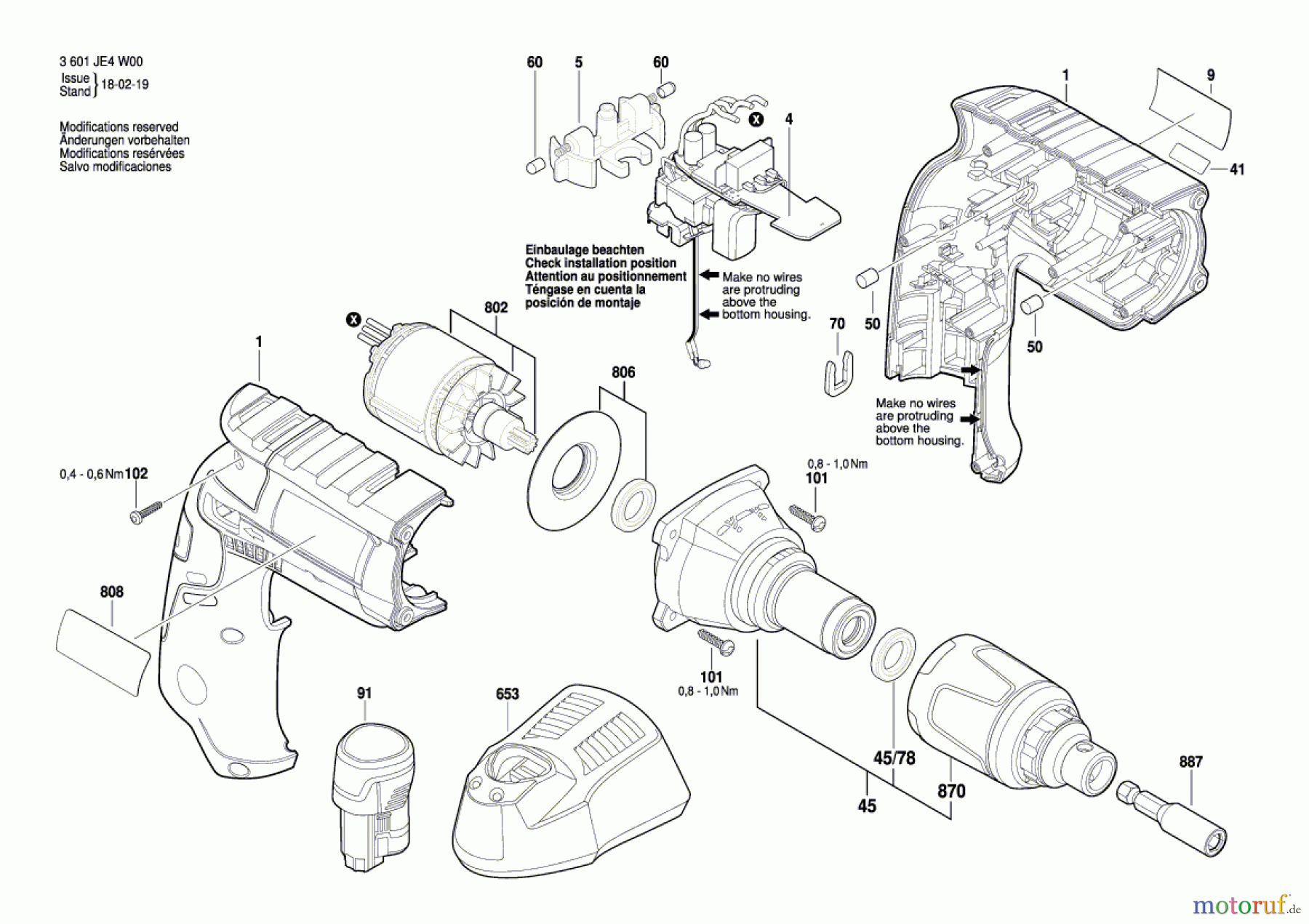  Bosch Akku Werkzeug Akku-Schrauber TBS 12-A Seite 1