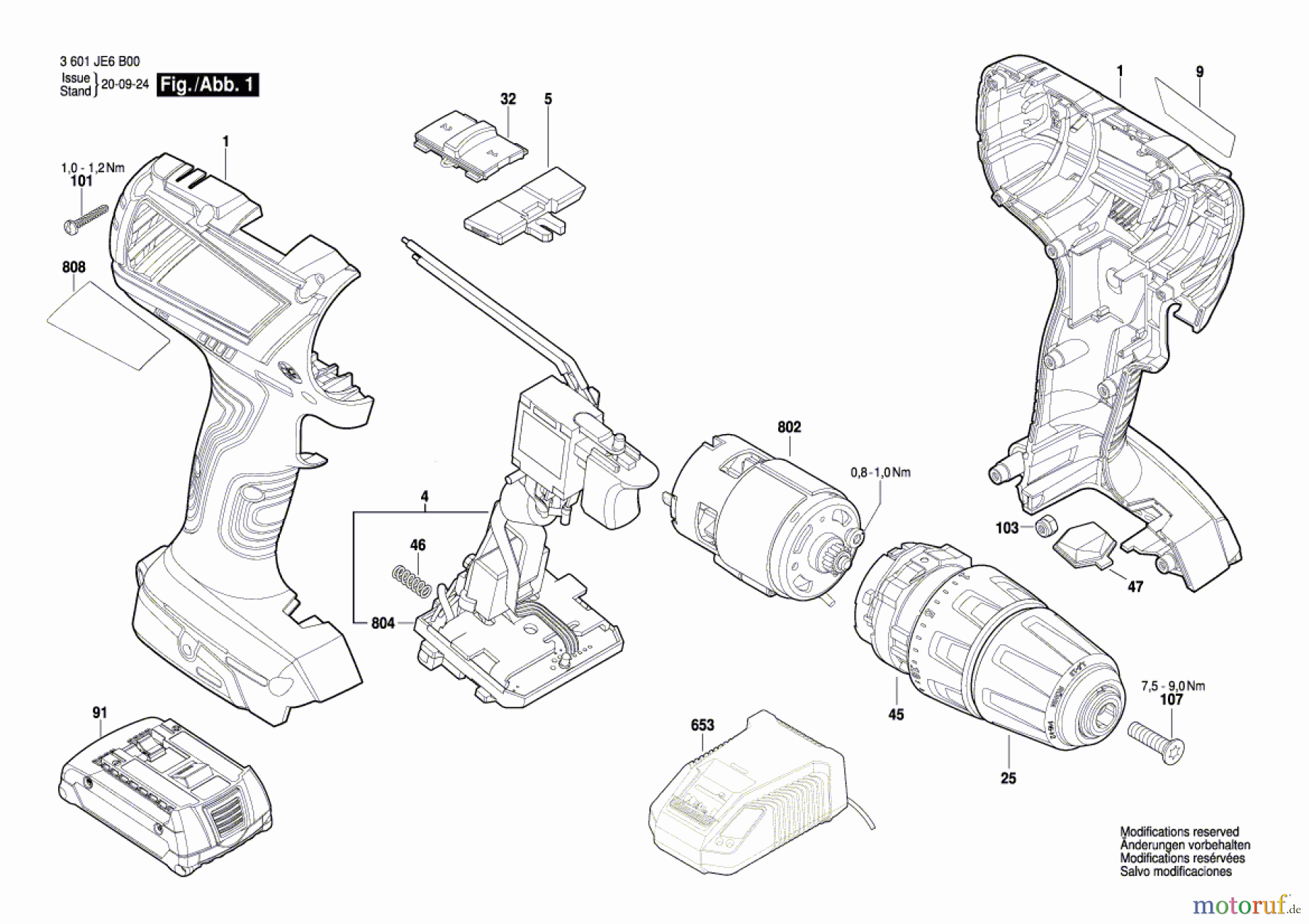  Bosch Akku Werkzeug Gw-Akku-Schrauber BACSDB 18 V Seite 1