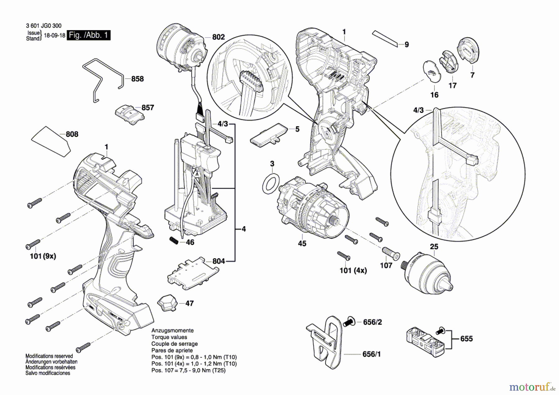  Bosch Akku Werkzeug Akku-Schlagbohrschrauber GSB 18V-110 C Seite 1