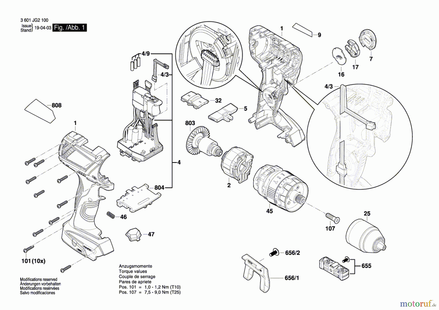  Bosch Akku Werkzeug Akku-Schlagbohrschrauber GSB 18V-60 C Seite 1