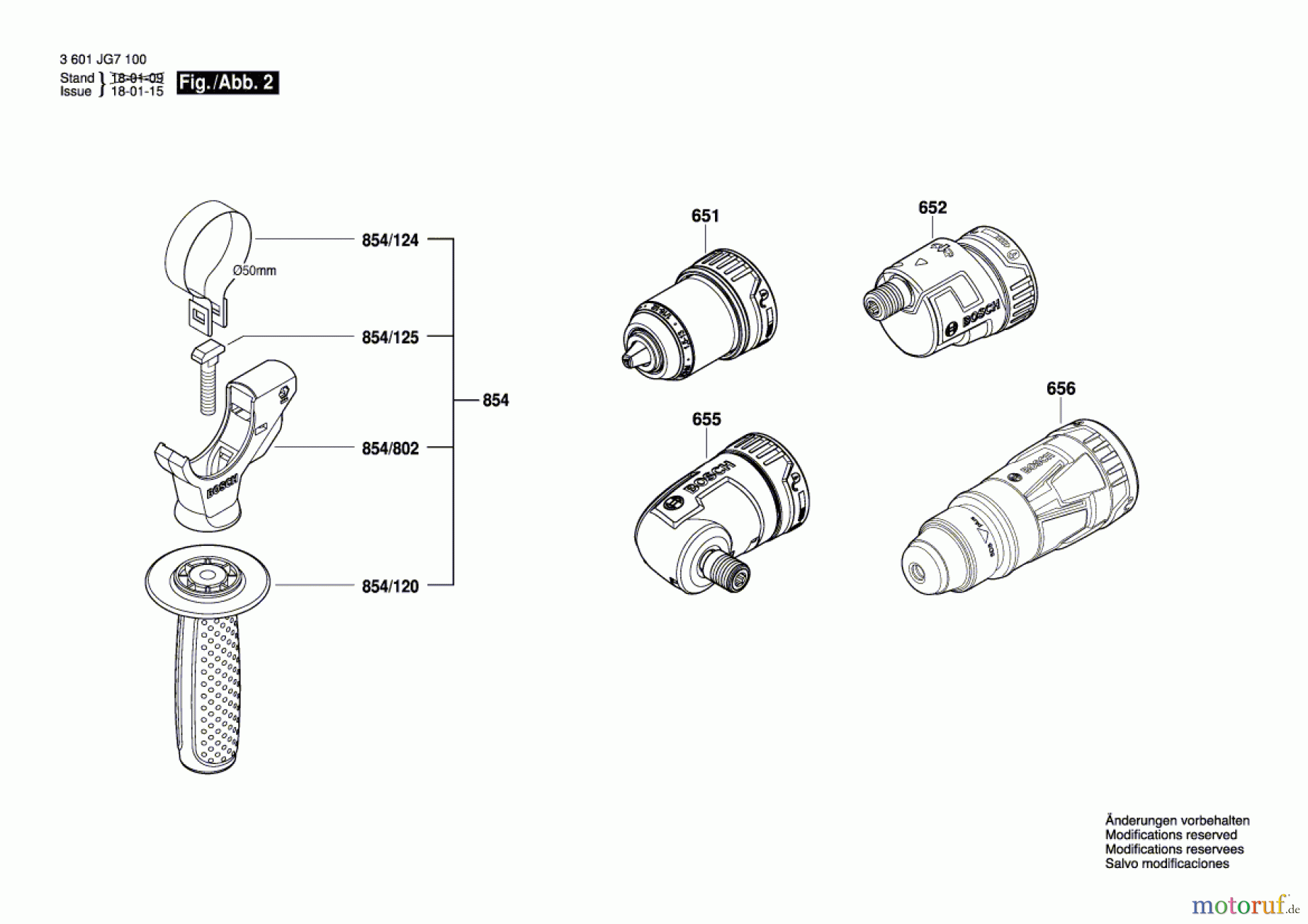  Bosch Akku Werkzeug Akku-Bohrschrauber GSR 18V-60 FC Seite 2