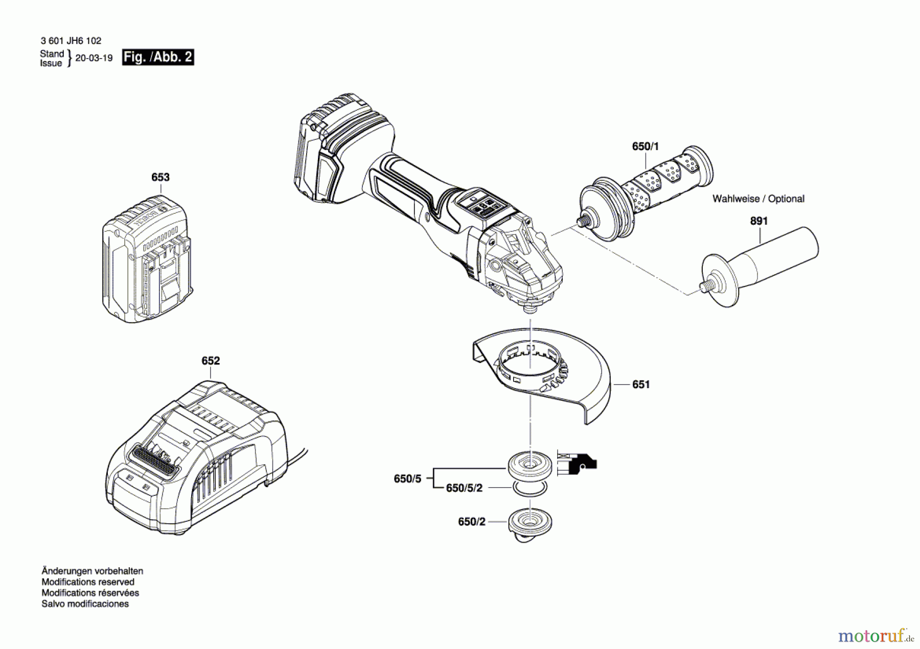  Bosch Akku Werkzeug Akku-Winkelschleifer GWS 18V-15 SC Seite 2