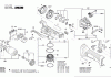 Bosch Akku-Winkelschleifer BACAGXB 18V Spareparts Seite 1