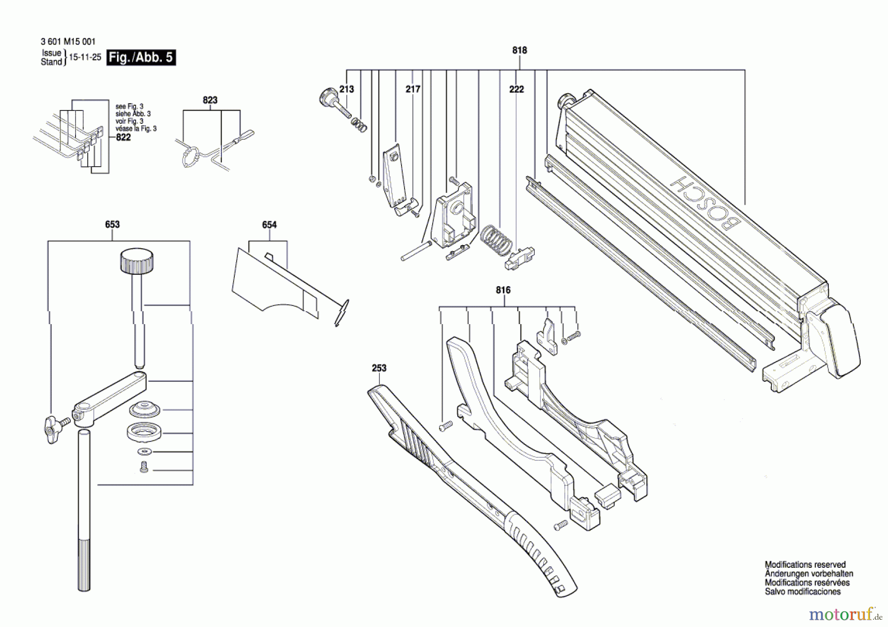  Bosch Werkzeug Tisch-/Gehrungssäge GTM 12 JL Seite 5