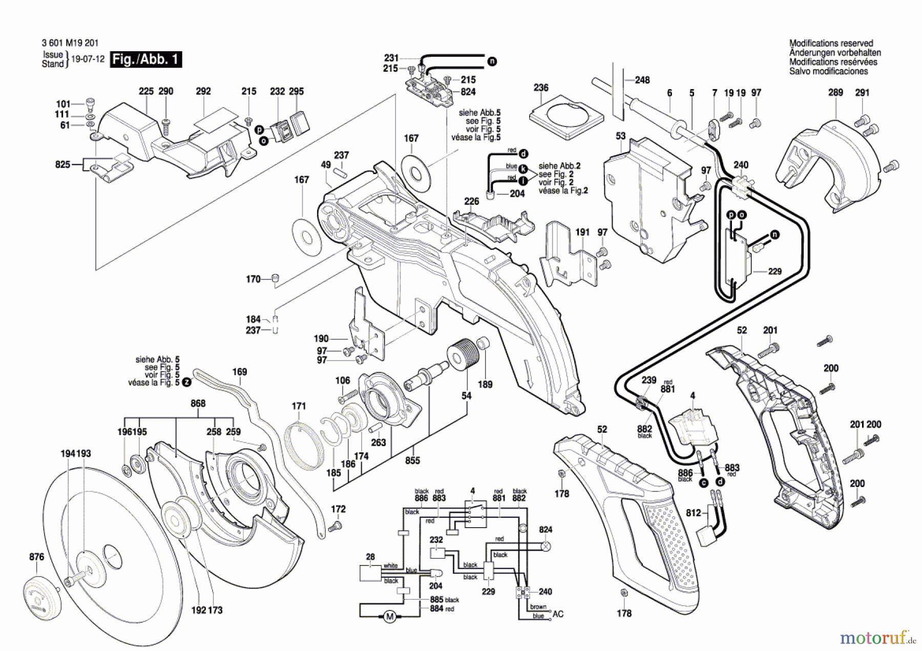  Bosch Werkzeug Kapp-/Zugsäge GCM 8 SDE Seite 1