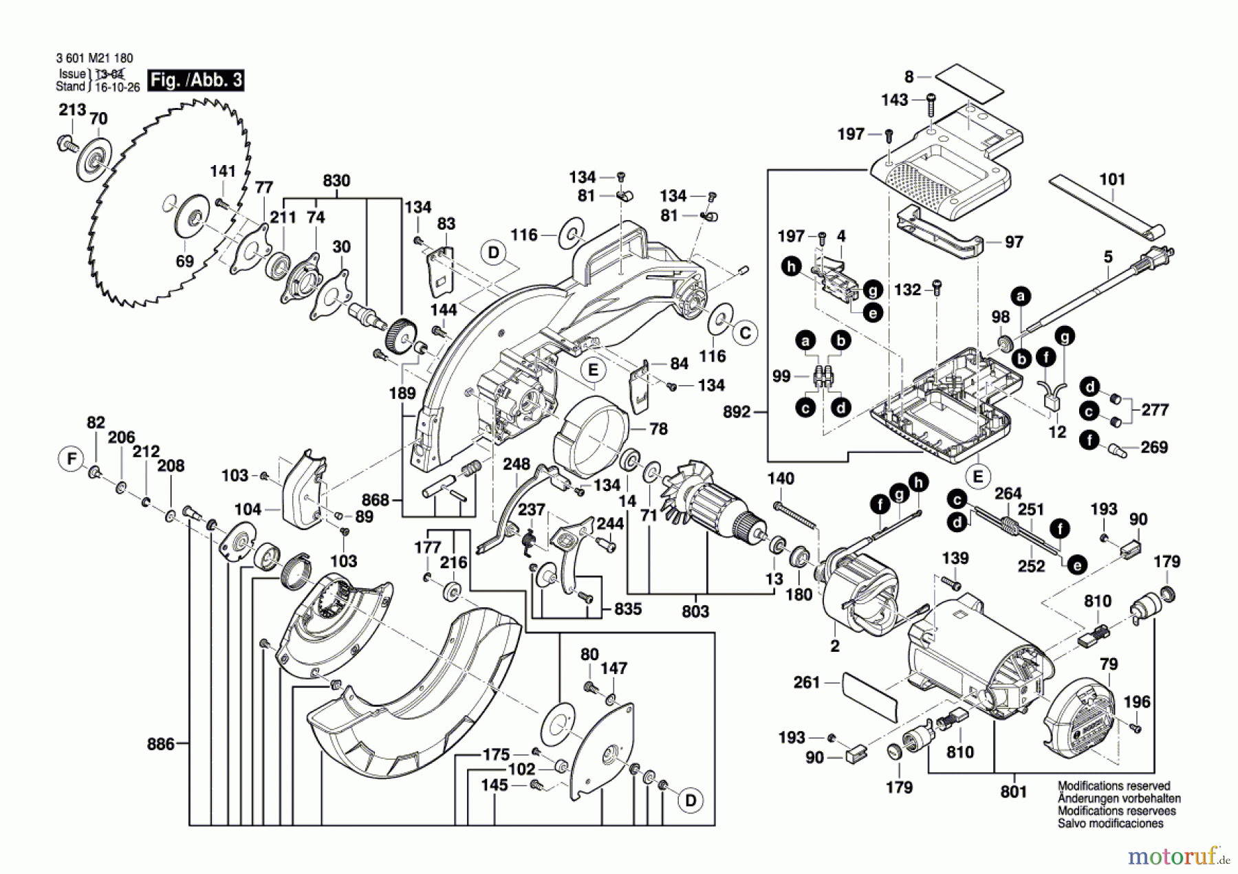  Bosch Werkzeug Kapp-/Gehrungssäge GCM 12 MX Seite 3