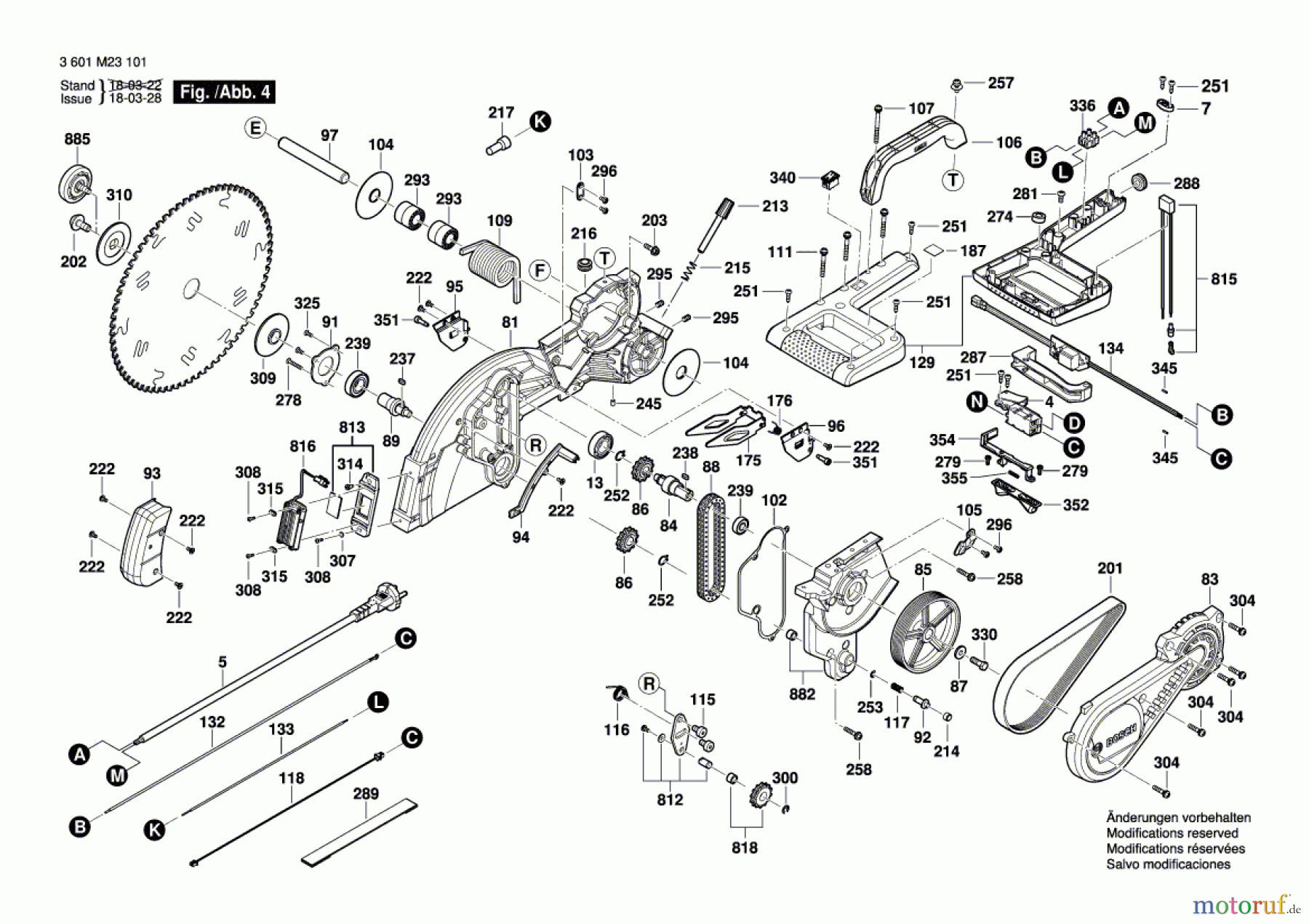  Bosch Werkzeug Kapp-/Zugsäge GCM 12 SDE Seite 4