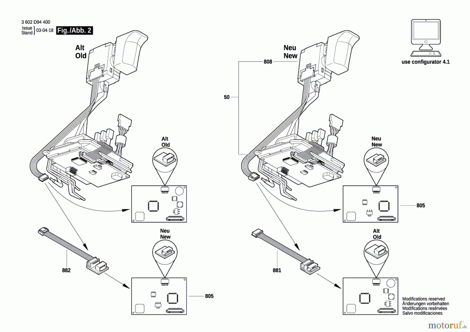  Bosch Akku Werkzeug Iw-Akku-Schrauber EXACT ION 12-450 Seite 2