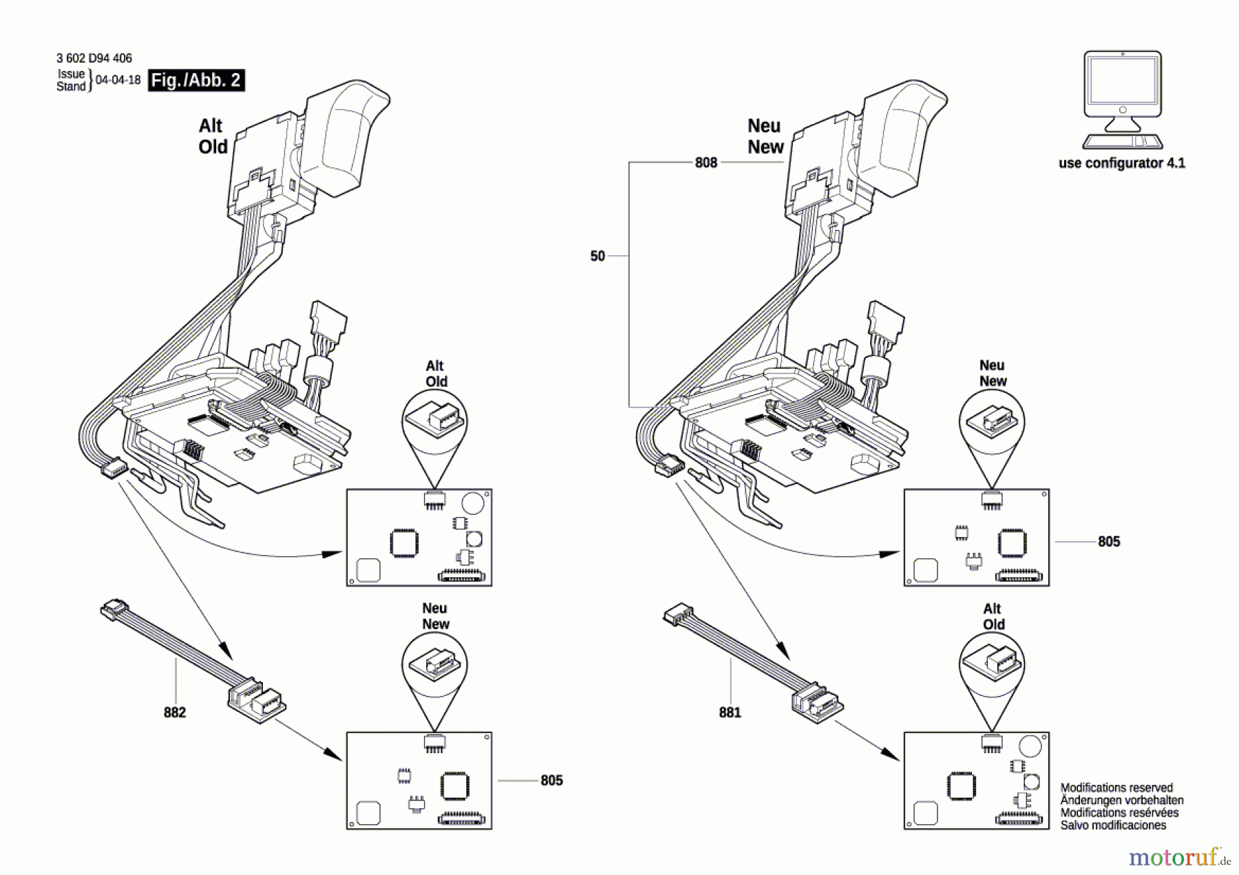  Bosch Akku Werkzeug Iw-Akku-Schrauber EXACT ION 8-1100 WK Seite 2