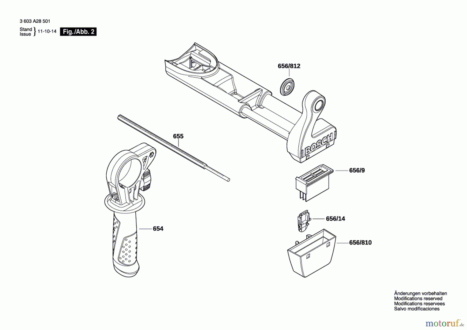  Bosch Werkzeug Schlagbohrmaschine PSB 750 RCA Seite 2