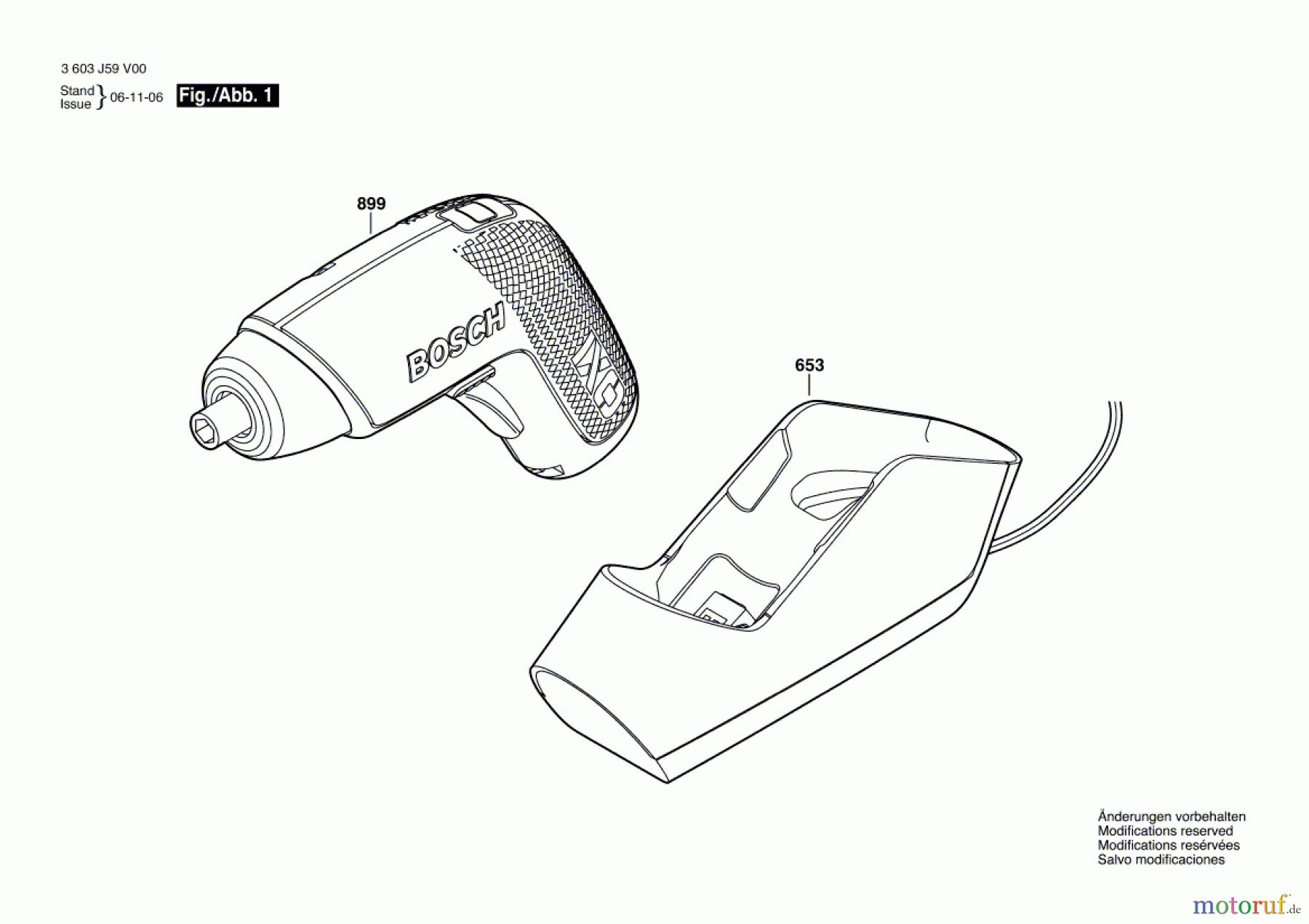  Bosch Akku Werkzeug Akku-Schrauber IXO Seite 1