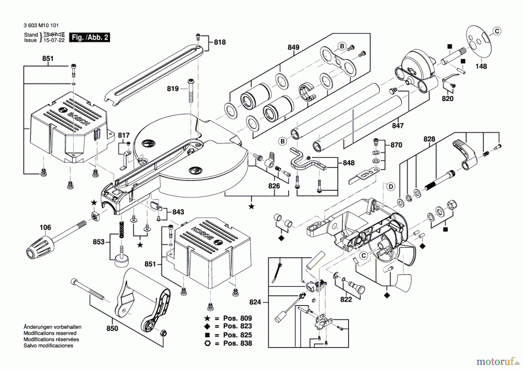  Bosch Werkzeug Kapp-/Gehrungssäge PCM 8 ST Seite 2