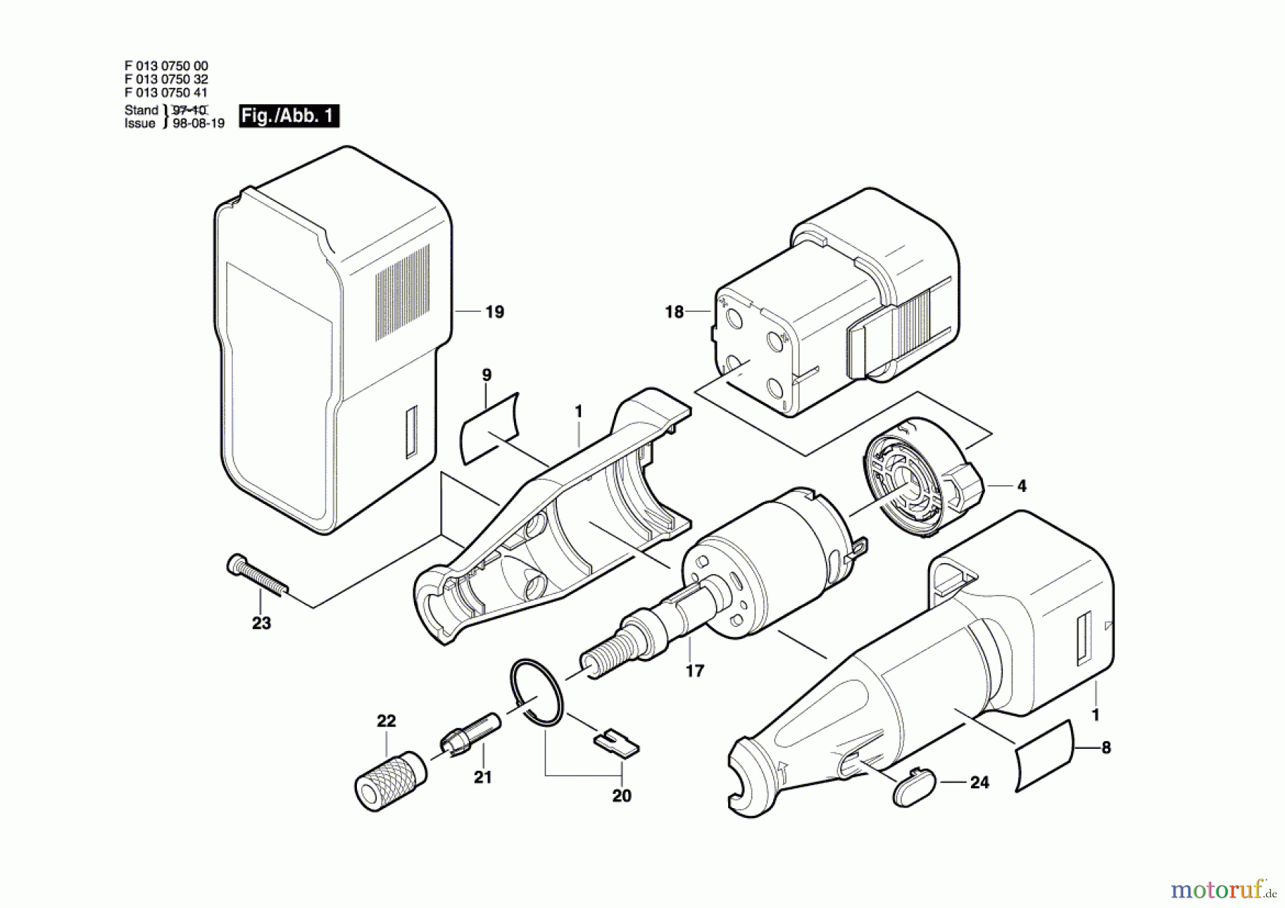  Bosch Werkzeug Drehwerkzeug 750 Seite 1