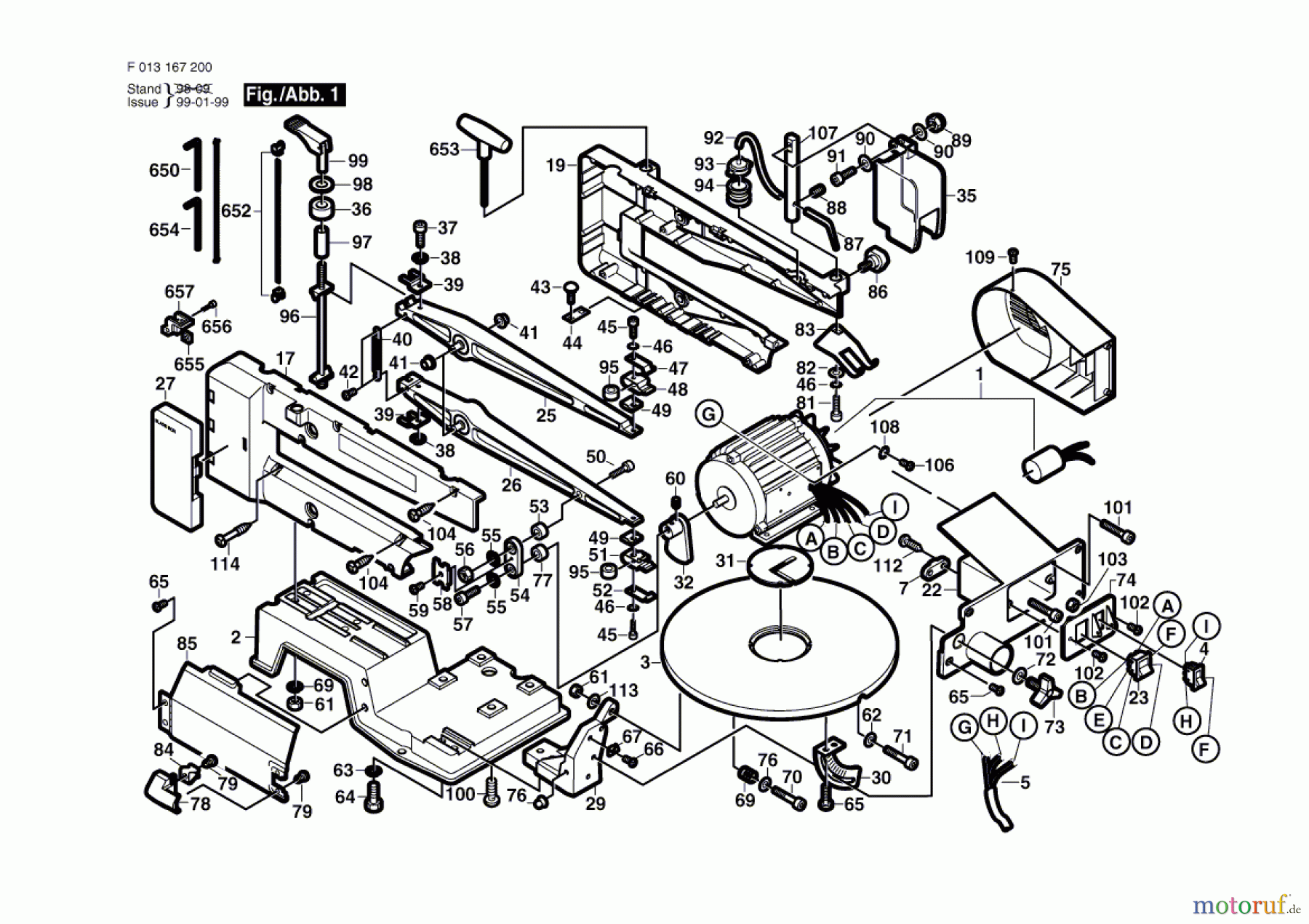  Bosch Werkzeug DEKOPIERSAEGE 1672 Seite 1