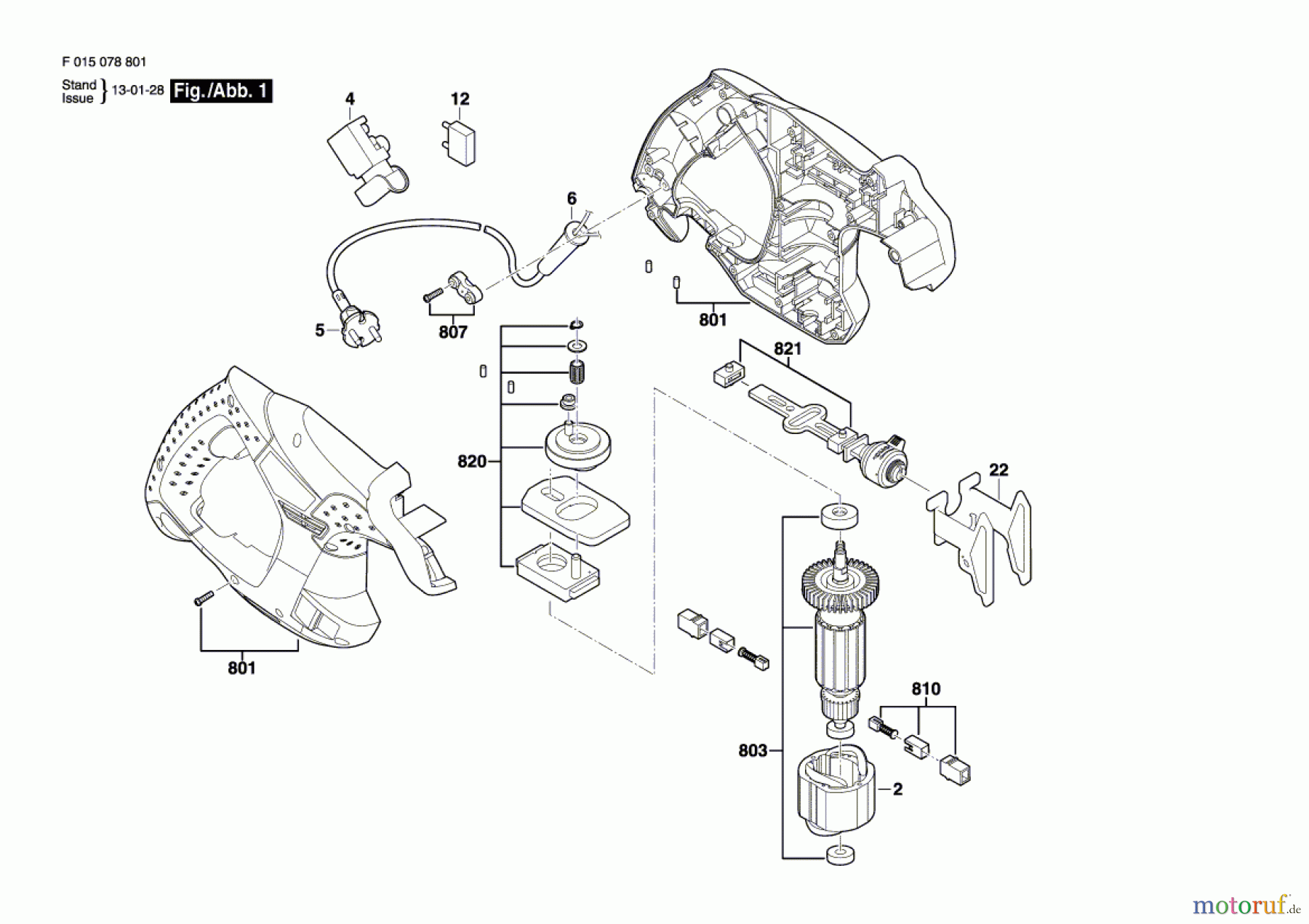  Bosch Werkzeug Säbelsäge 0788 Seite 1