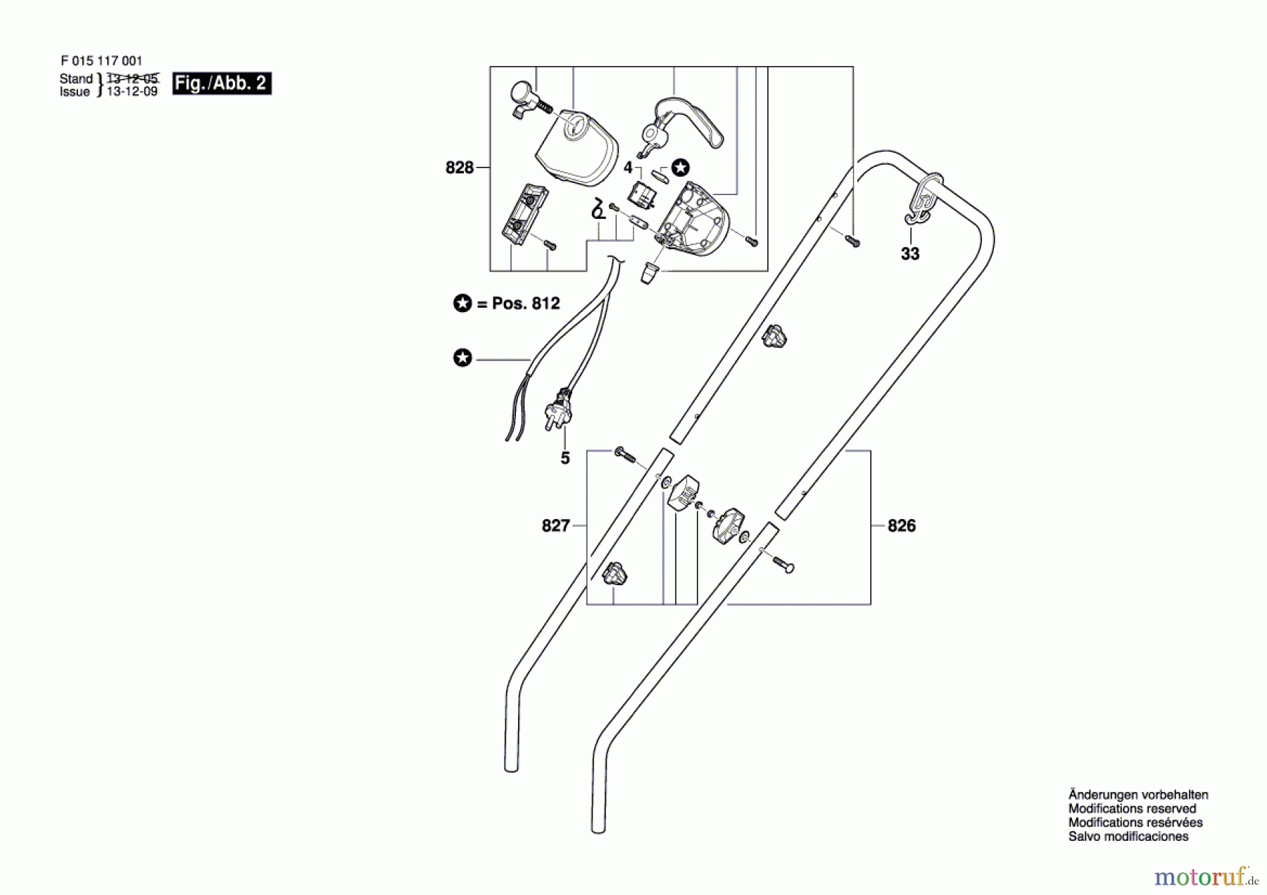  Bosch Gartengeräte Rasenmäher 1170 Seite 2