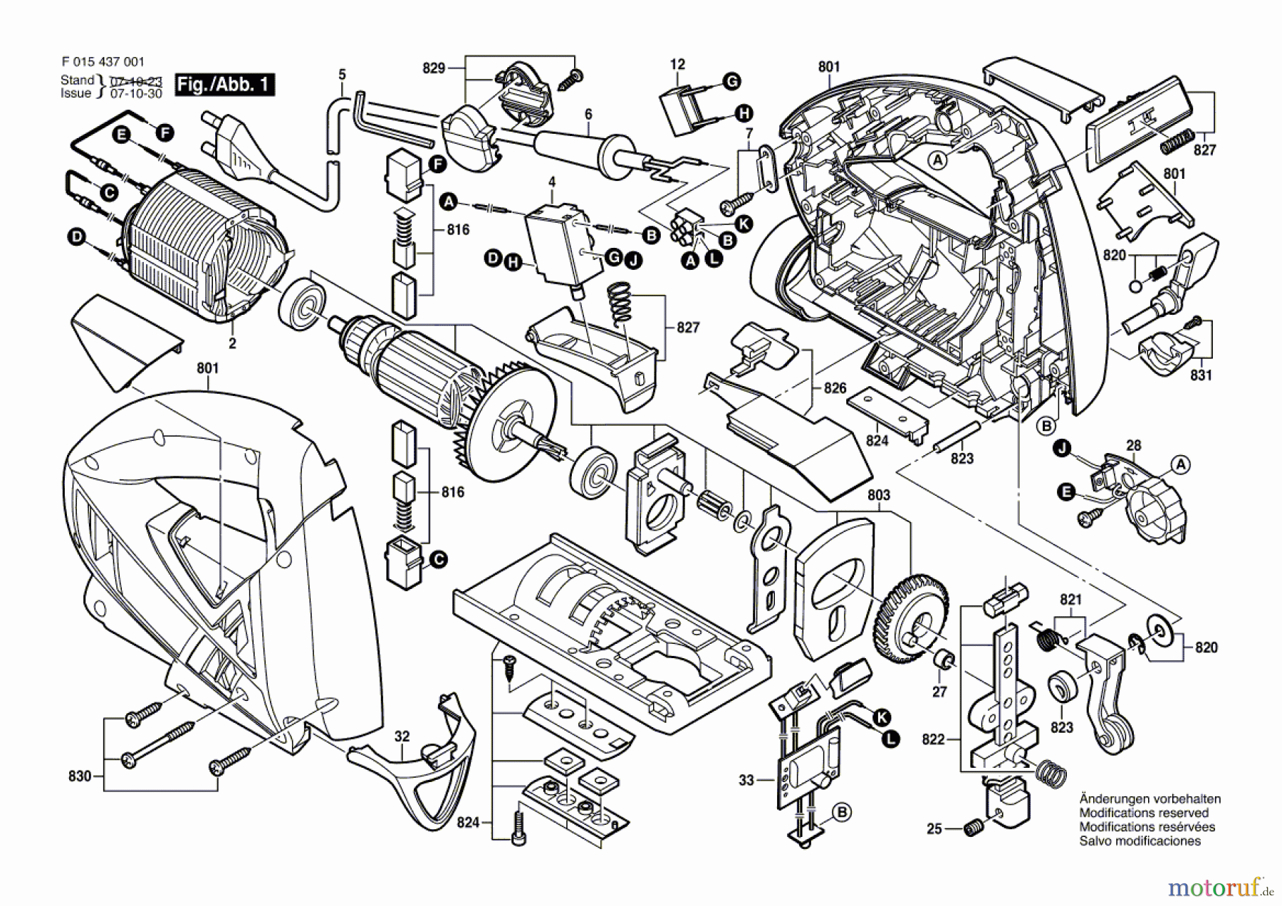  Bosch Werkzeug Stichsäge 4370 Seite 1