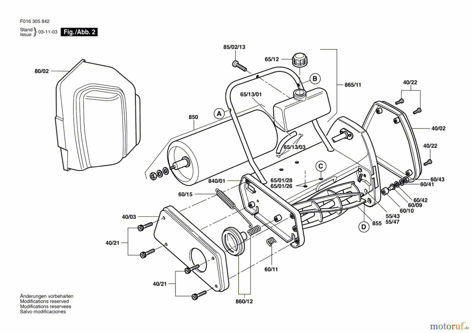  Bosch Gartengeräte Rasenmäher CLASSIC PETROL 35S Seite 2