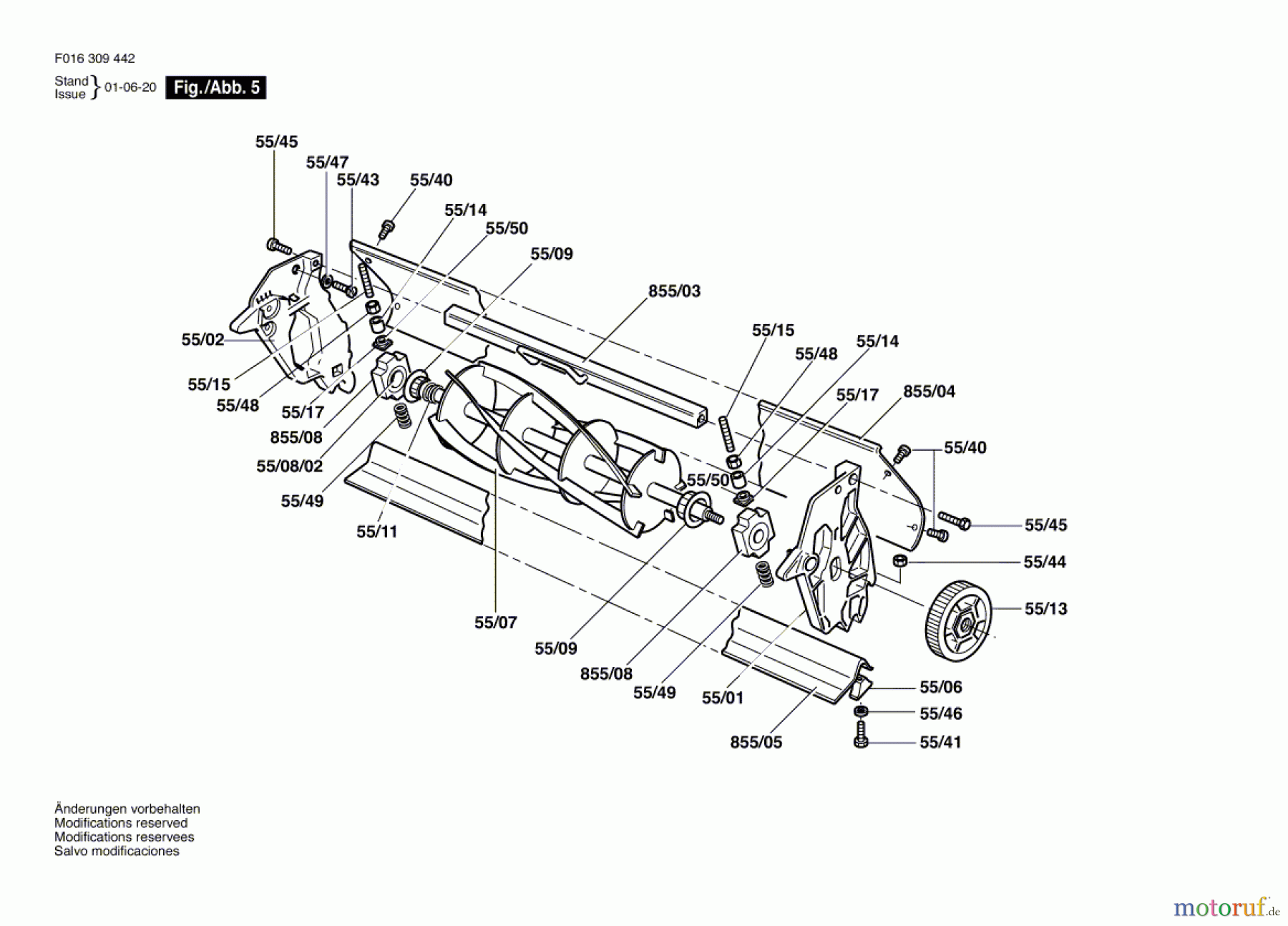  Bosch Gartengeräte Rasenmäher BALMORAL 20SE Seite 5