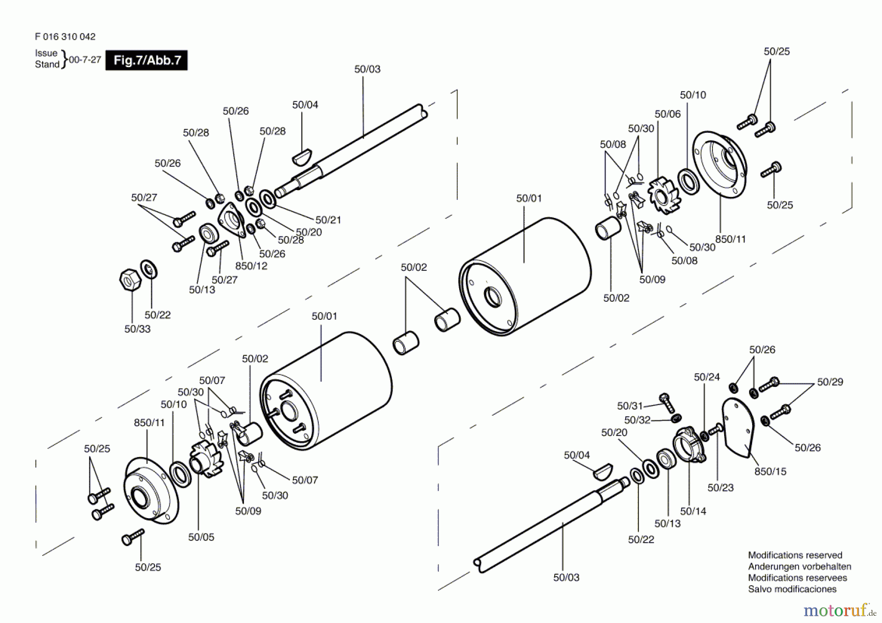  Bosch Gartengeräte Rasenmäher ROYALE 20 Seite 7