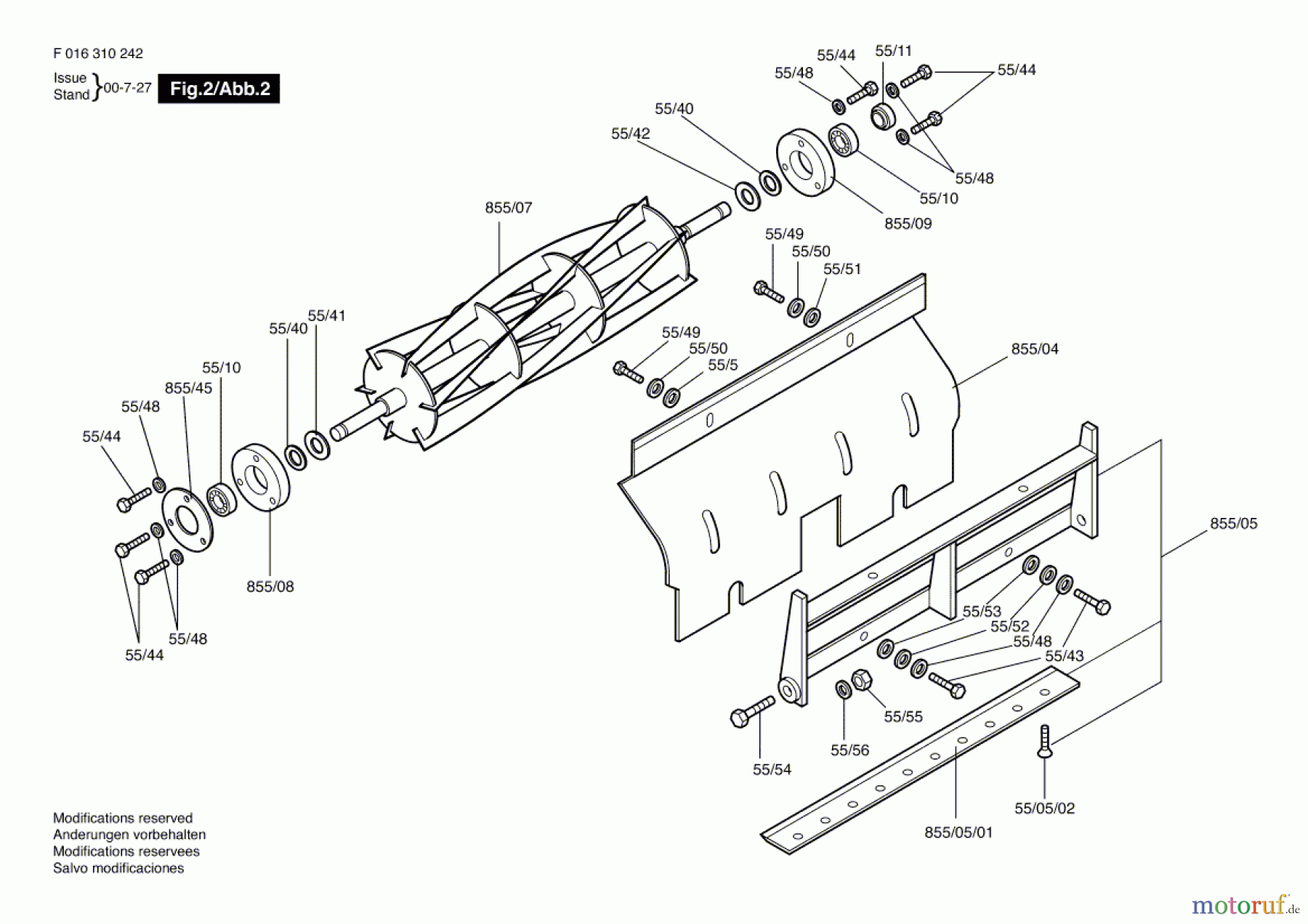  Bosch Gartengeräte Rasenmäher ROYALE 30 Seite 2