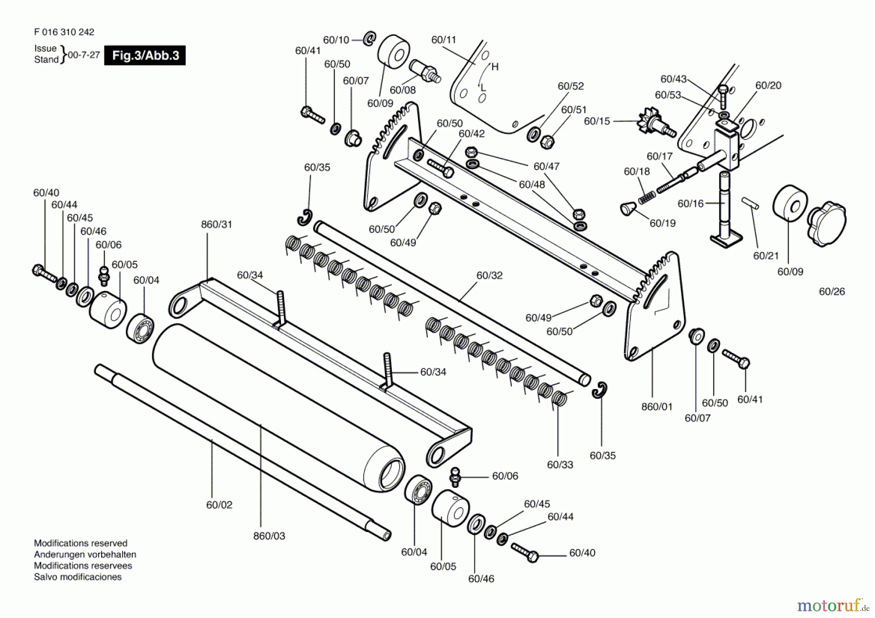  Bosch Gartengeräte Rasenmäher ROYALE 30 Seite 3