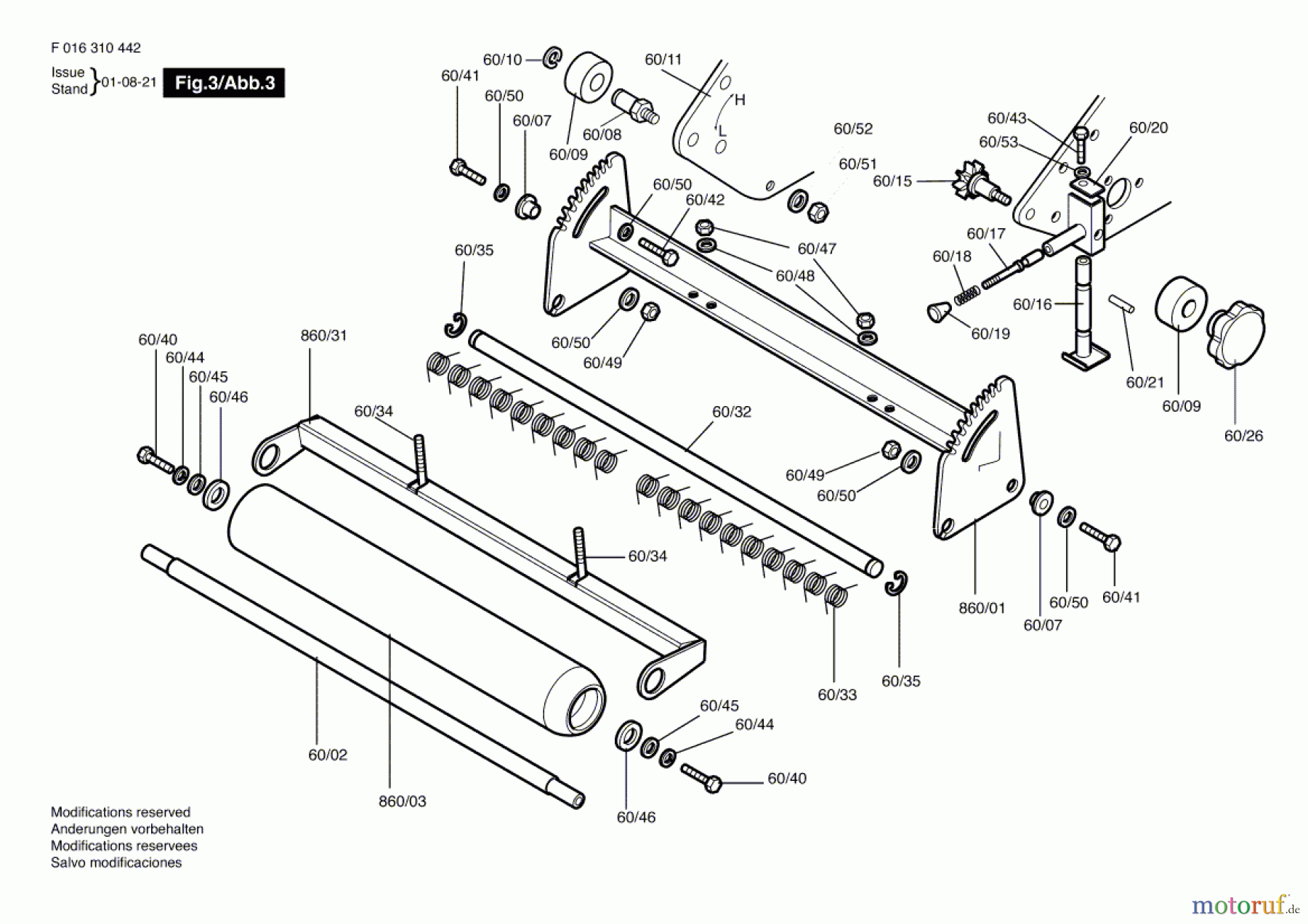  Bosch Gartengeräte Rasenmäher ROYALE 20 Seite 3