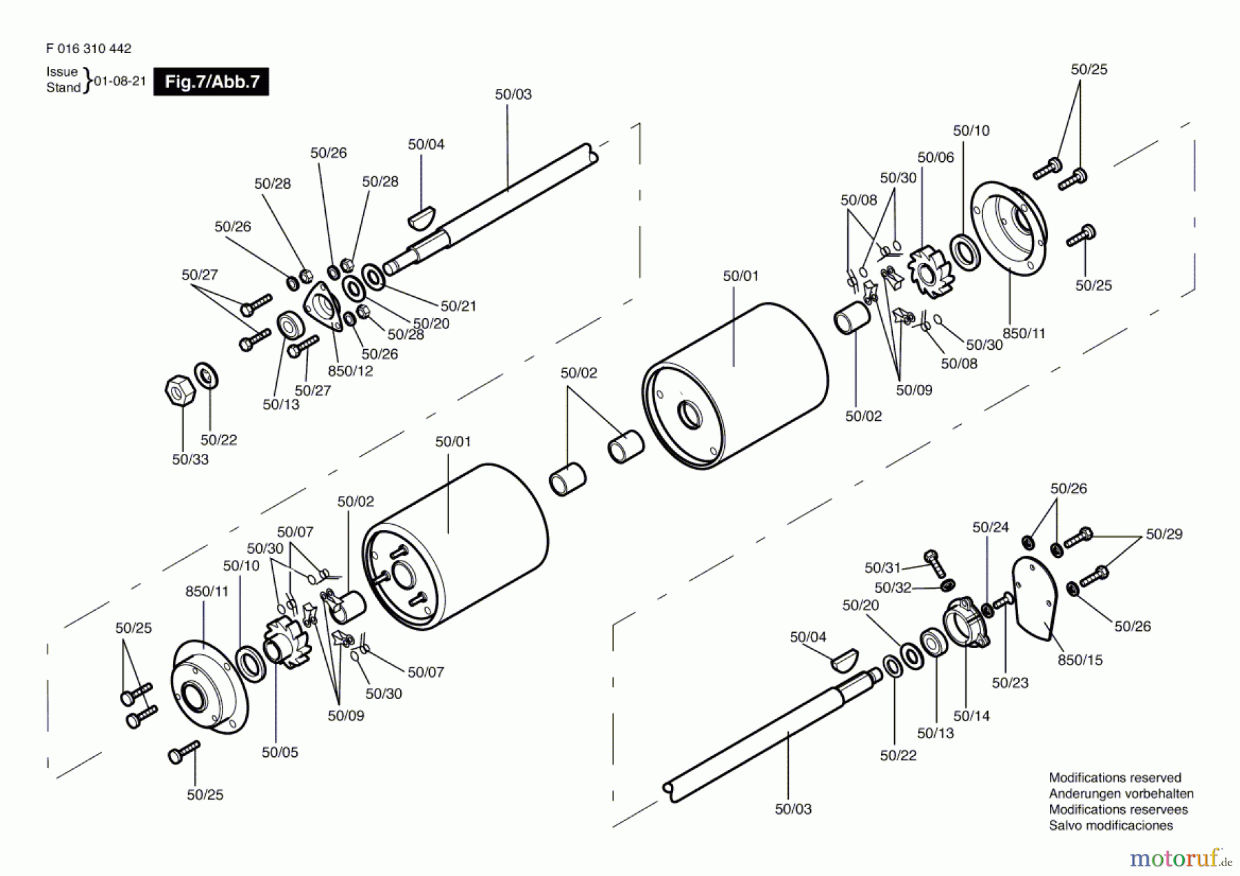  Bosch Gartengeräte Rasenmäher ROYALE 20 Seite 7