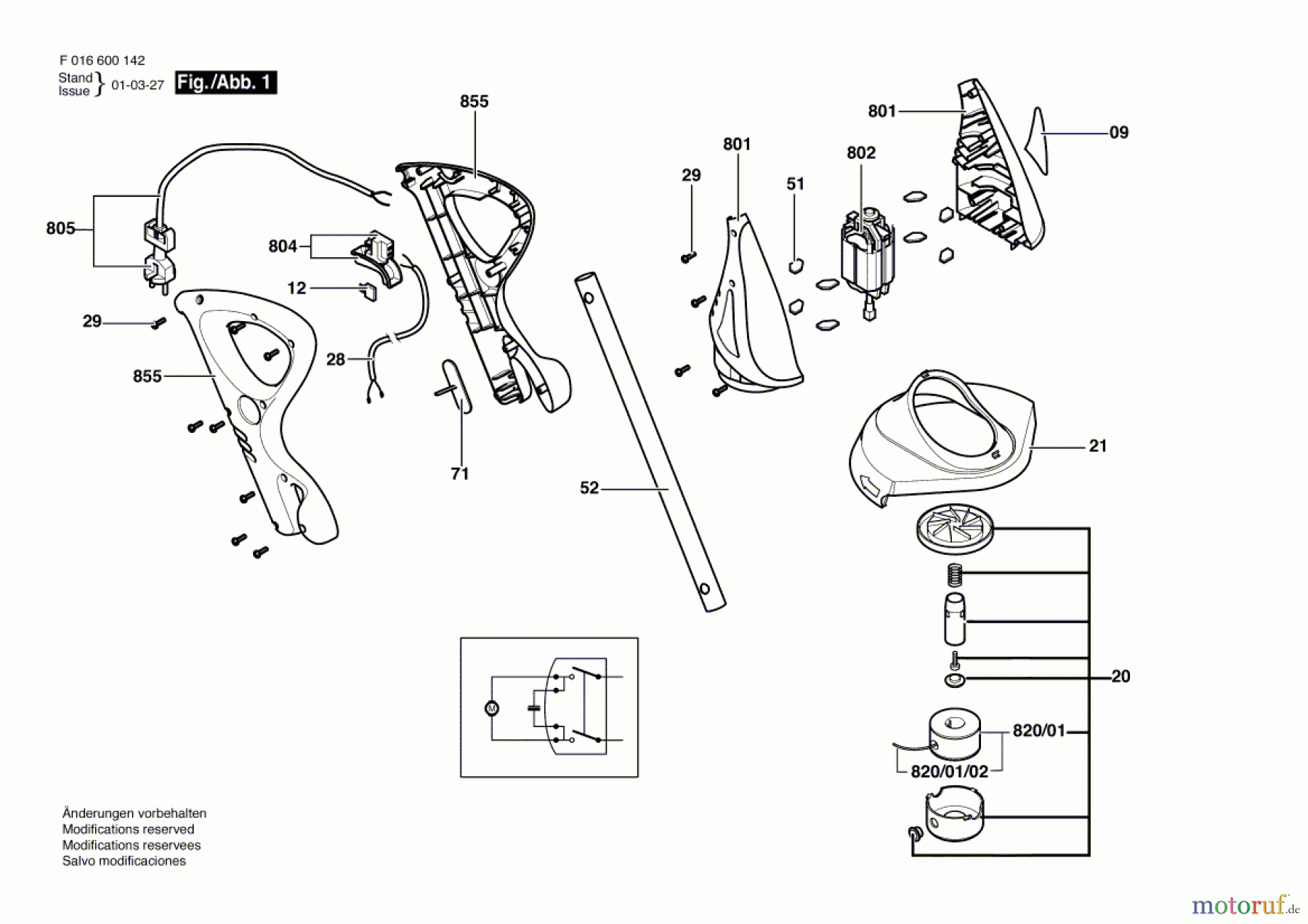  Bosch Gartengeräte Rasentrimmer TRIMLITE 23E Seite 1