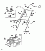 Fleurelle E 451 18B-T2H-619 (2000) Spareparts Grass box, Handle