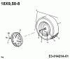 Edenparc H 155102 13AD790N608 (1997) Spareparts Rear wheels