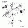 MTD untill 2011 SP 53 GHW 12A-568C678 (2002) Spareparts Gearbox