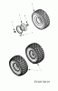 MTD RS 120/96 13D1450F600 (2007) Spareparts Front wheels 15x6