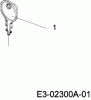 MTD RH 115/76 13D1452C670 (2007) Spareparts Ignition key