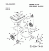 MTD Accessories Spreader 45-0313 (196-030-000) 196-030-000 (2006) Spareparts Basic machine