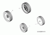 Mastercut SP 460 12C-J2ML659 (2009) Spareparts Wheels