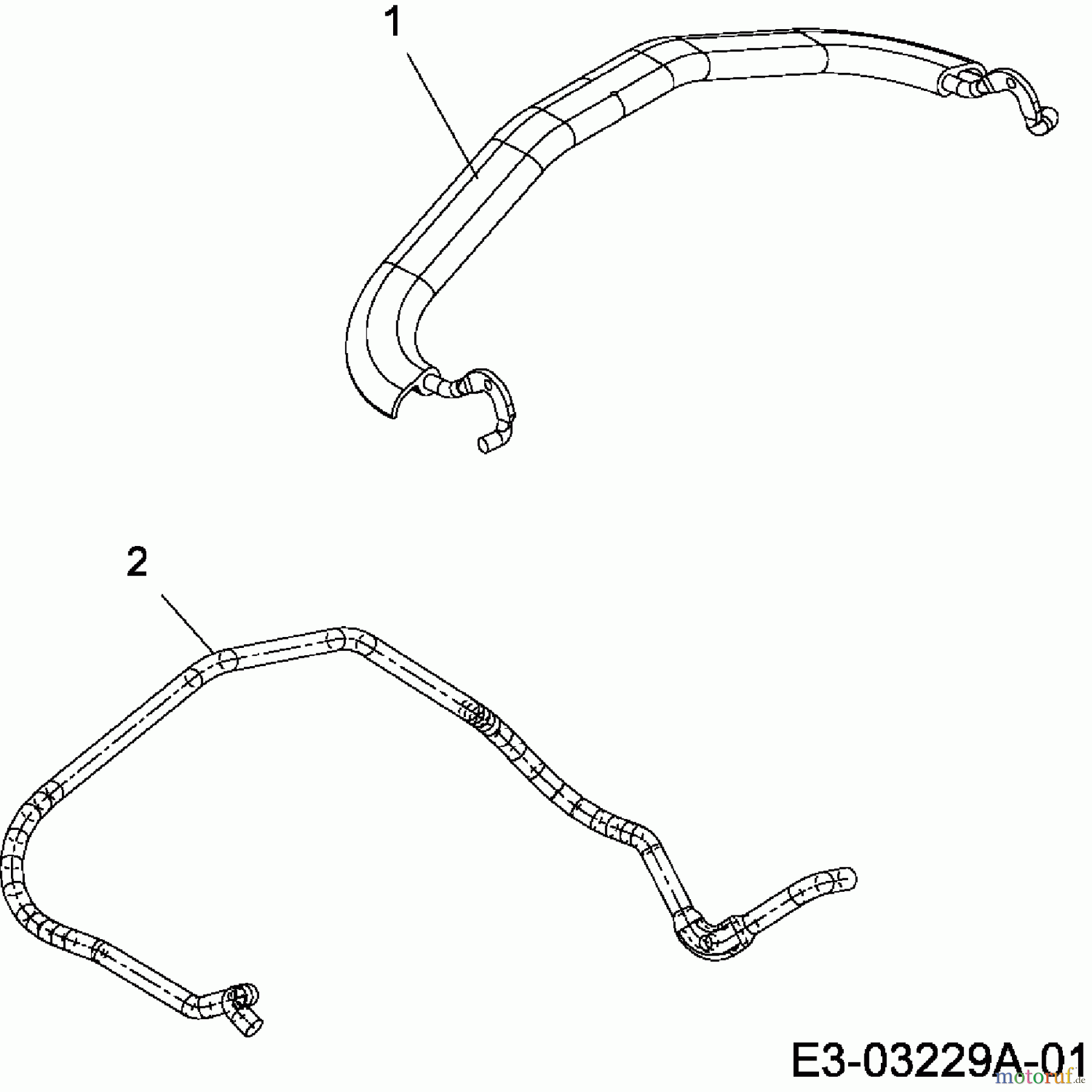  Yard-Man Petrol mower self propelled YM 6019 SPK 12A-167D643  (2007) Shift lever