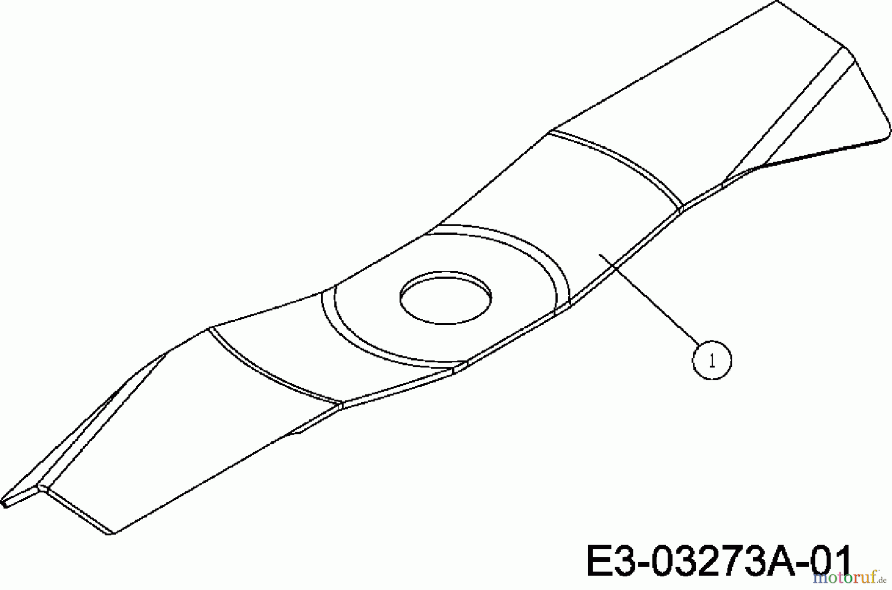  Silverline Electric mower Silver 40 W 18C-N4S-677  (2007) Blade