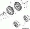 Mac Allister PRO 7053 12A-98EQ668 (2010) Spareparts Wheels